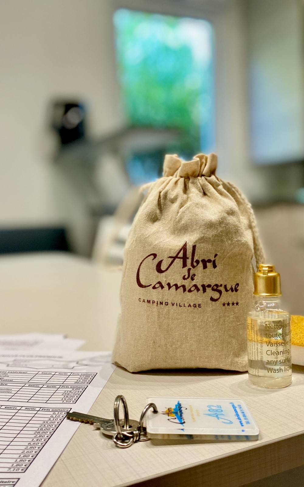 Kit de bienvenue dans votre mobil home