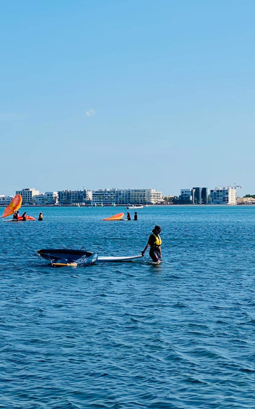 La plage Nord à Port-Camargue