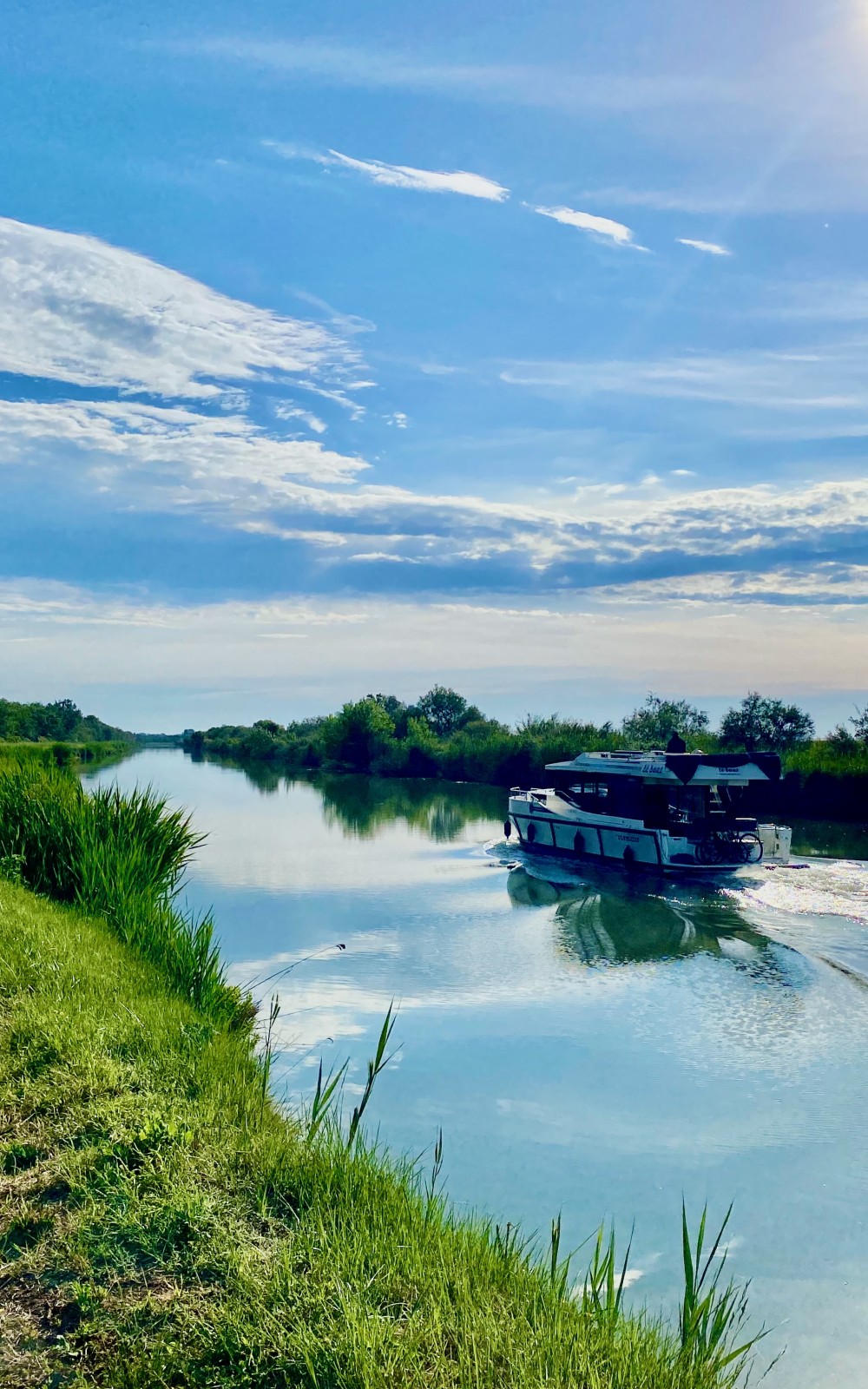 randonnée le long du canal, GR42