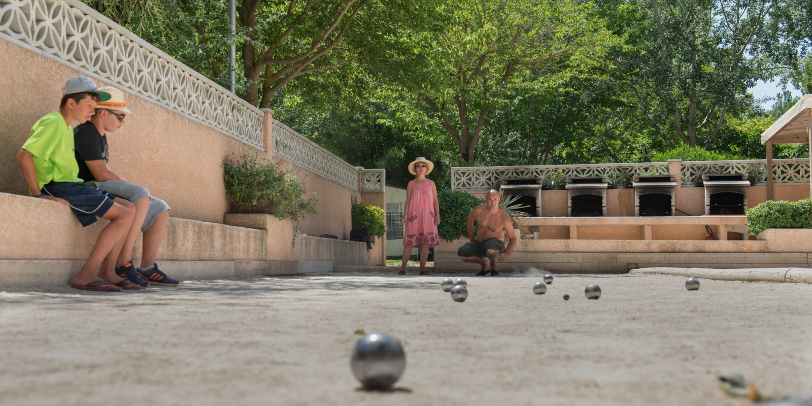 L'ambiance au barbecue
