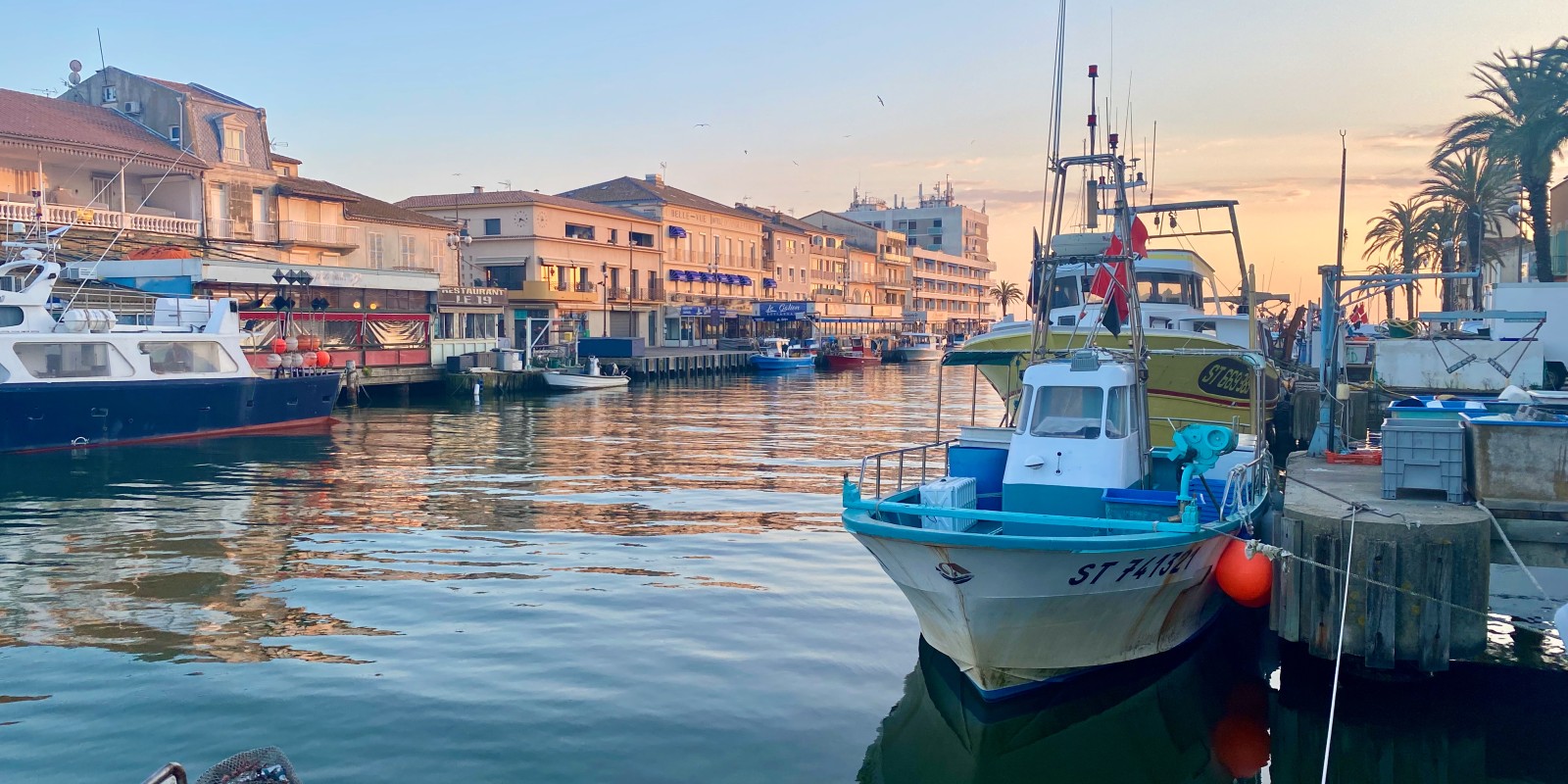 Fins de journée au port du Grau-du-Roi