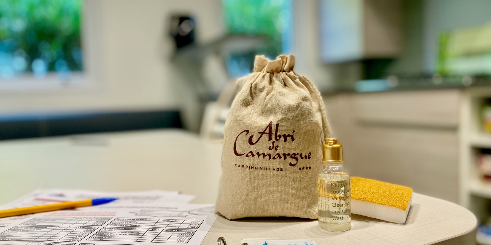 Kit de bienvenue dans votre mobil home