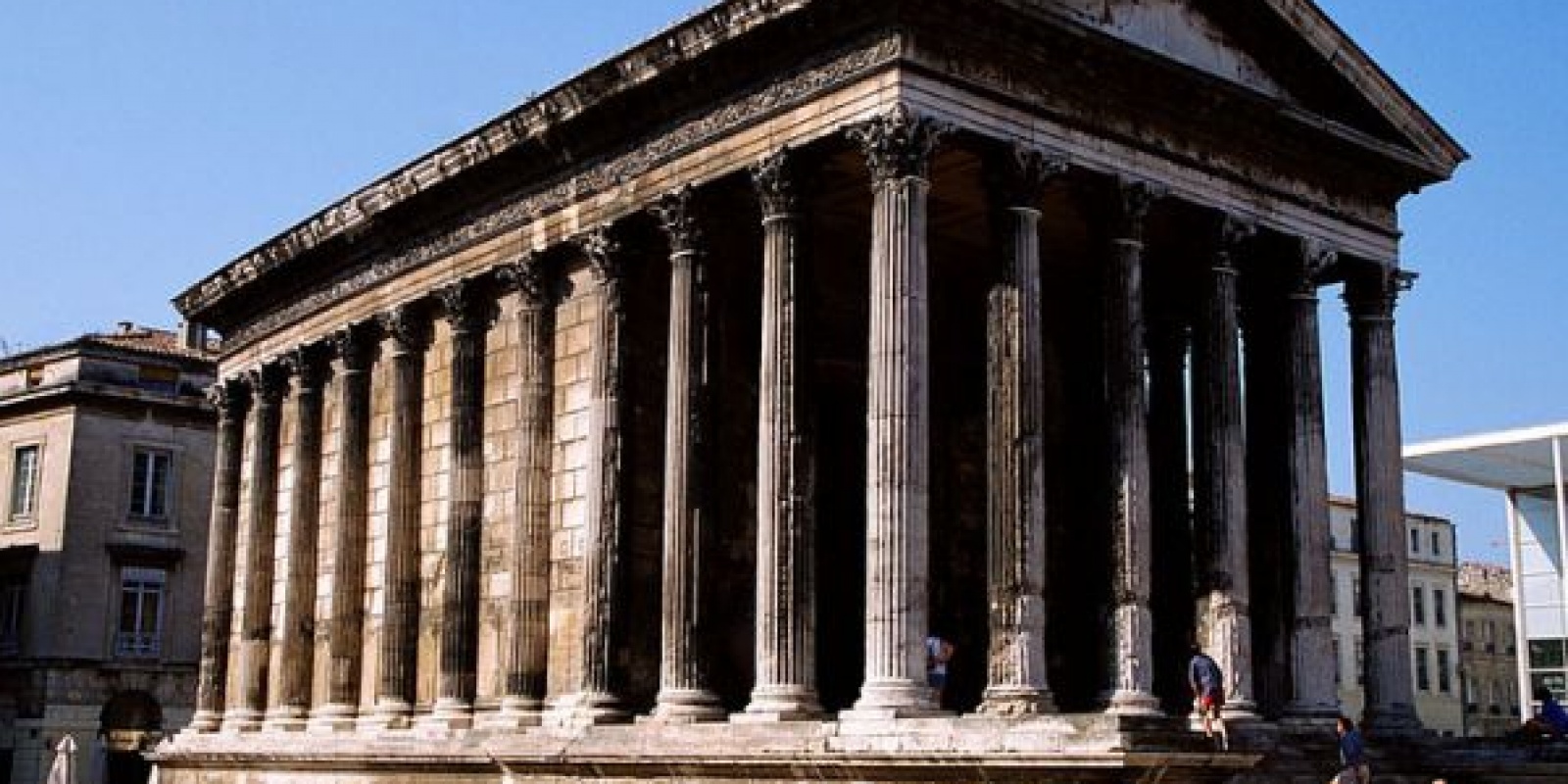 La maison carré à Nîmes
