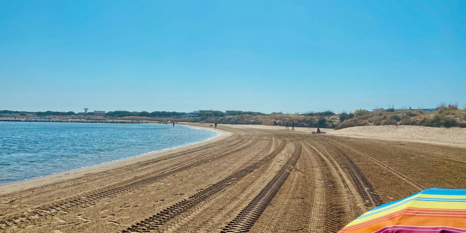 La Plage-Nord à Port-Camargue