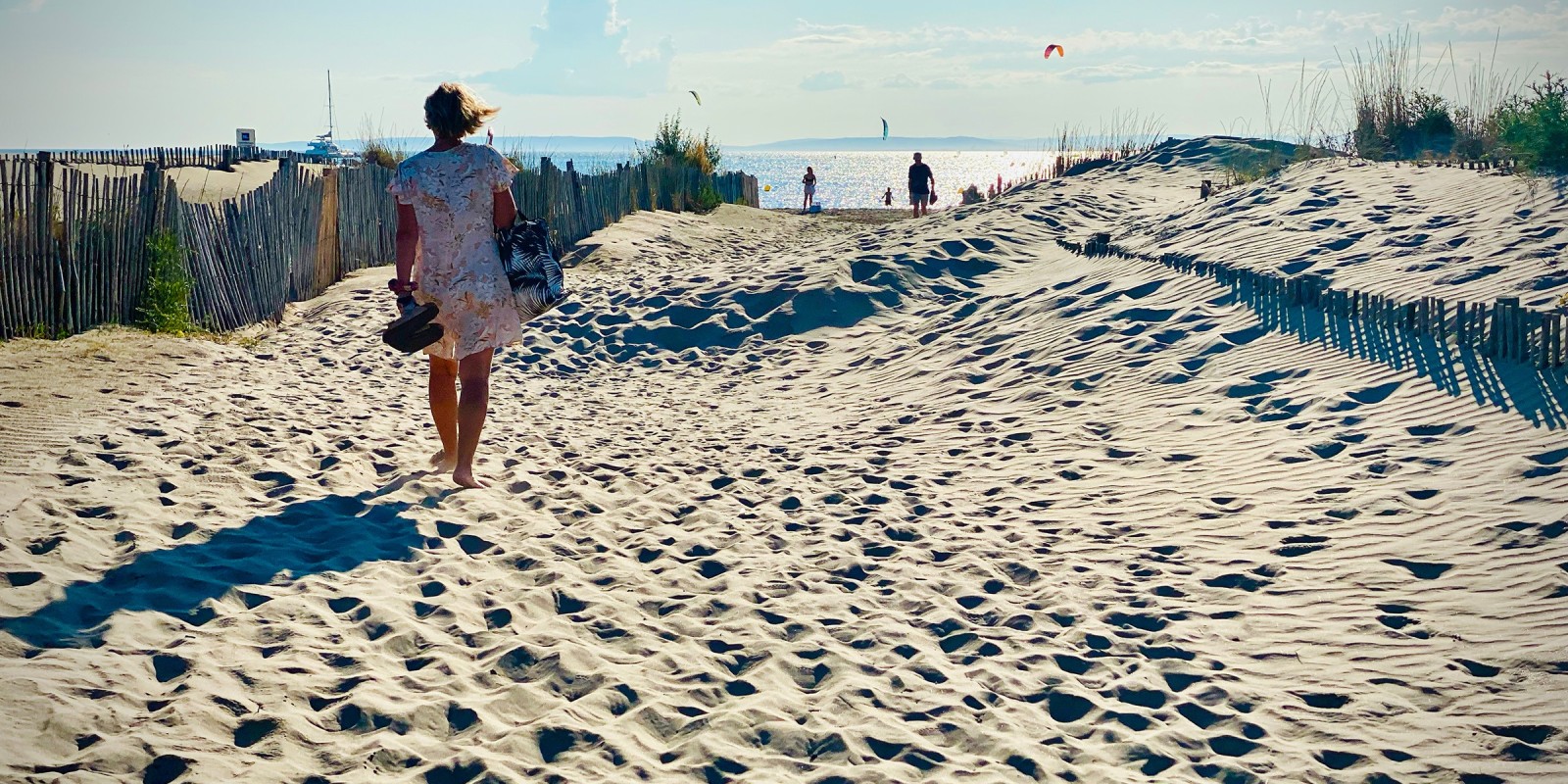 Plage Port-Camargue Sud, laissez-vous guider