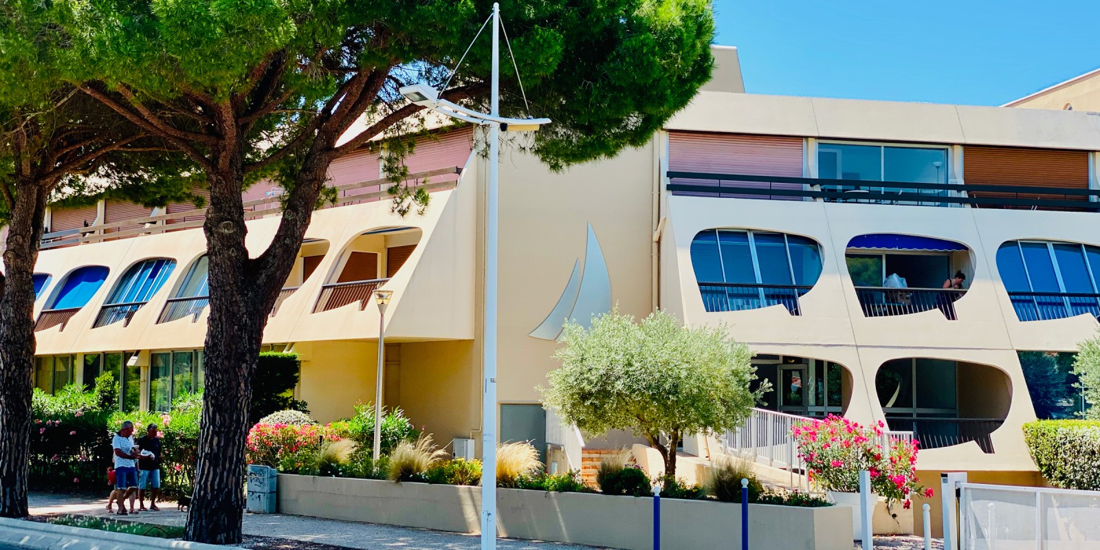 Résidence l'Escale Port à Port-Camargue, face à la plage nord