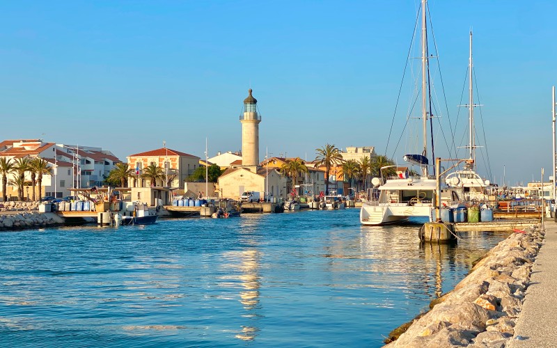 Port du Grau-du-Roi, vue de la jetée 2025