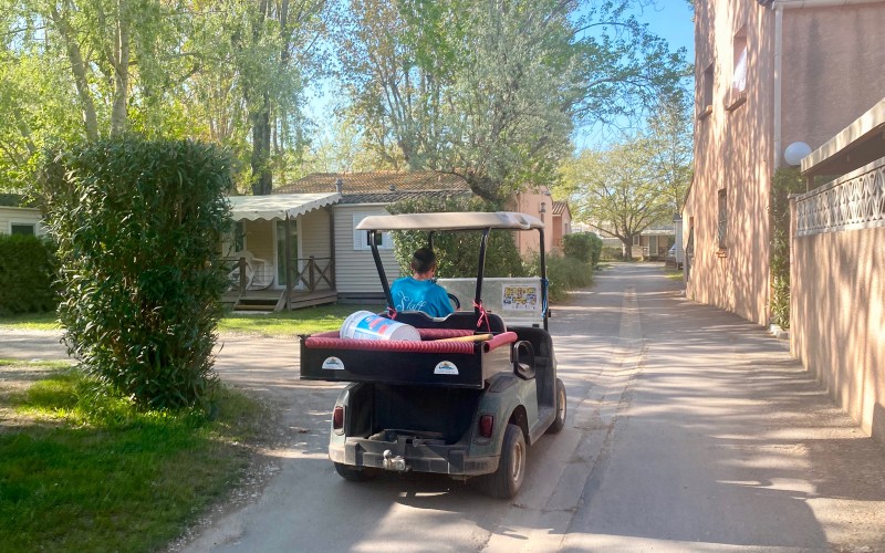 Toute l'équipe oeuvre à la propreté des lieux