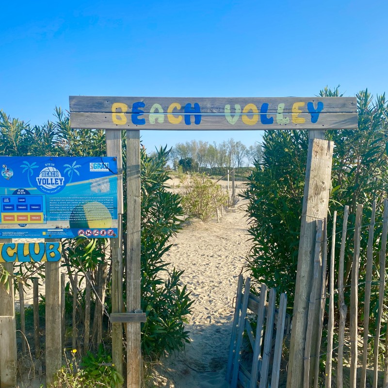 Beach Volley Grau-du-Roi, du sport sur la plage
