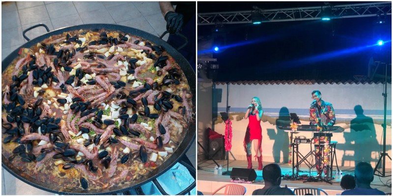 Soirée de clôture, paella et spectacle