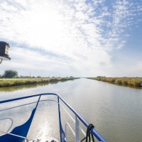 Croisière sur la péniche Saint-Louis d'Aîgues-Mortes au Grau-du-Roi