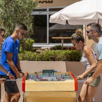 Le baby-foot est le jeu incontournable pour rencontrer les autres vacanciers du camping
