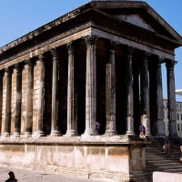 La maison carré à Nîmes