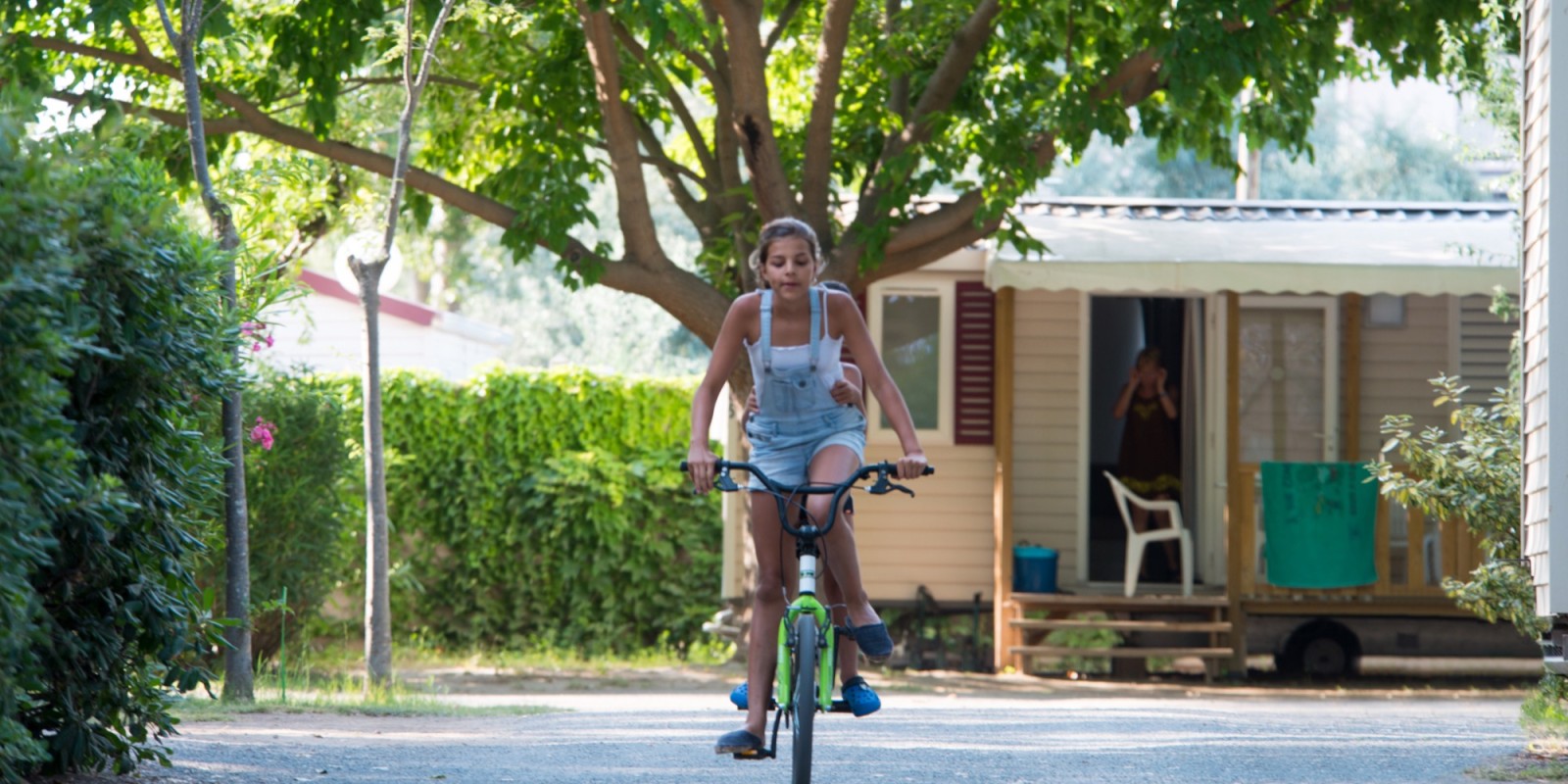 Les allées animées du camping