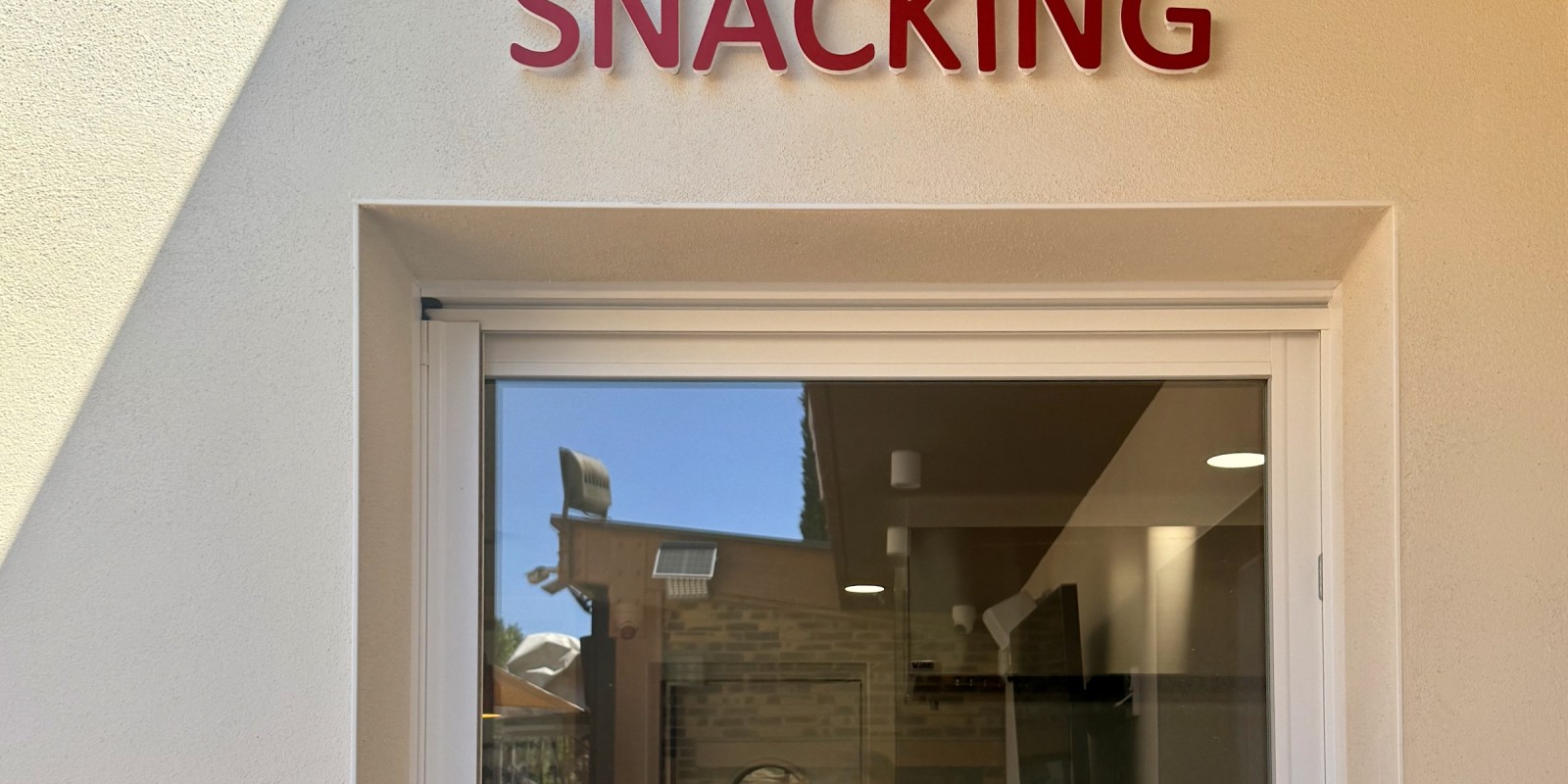 Devanture du snacking point
