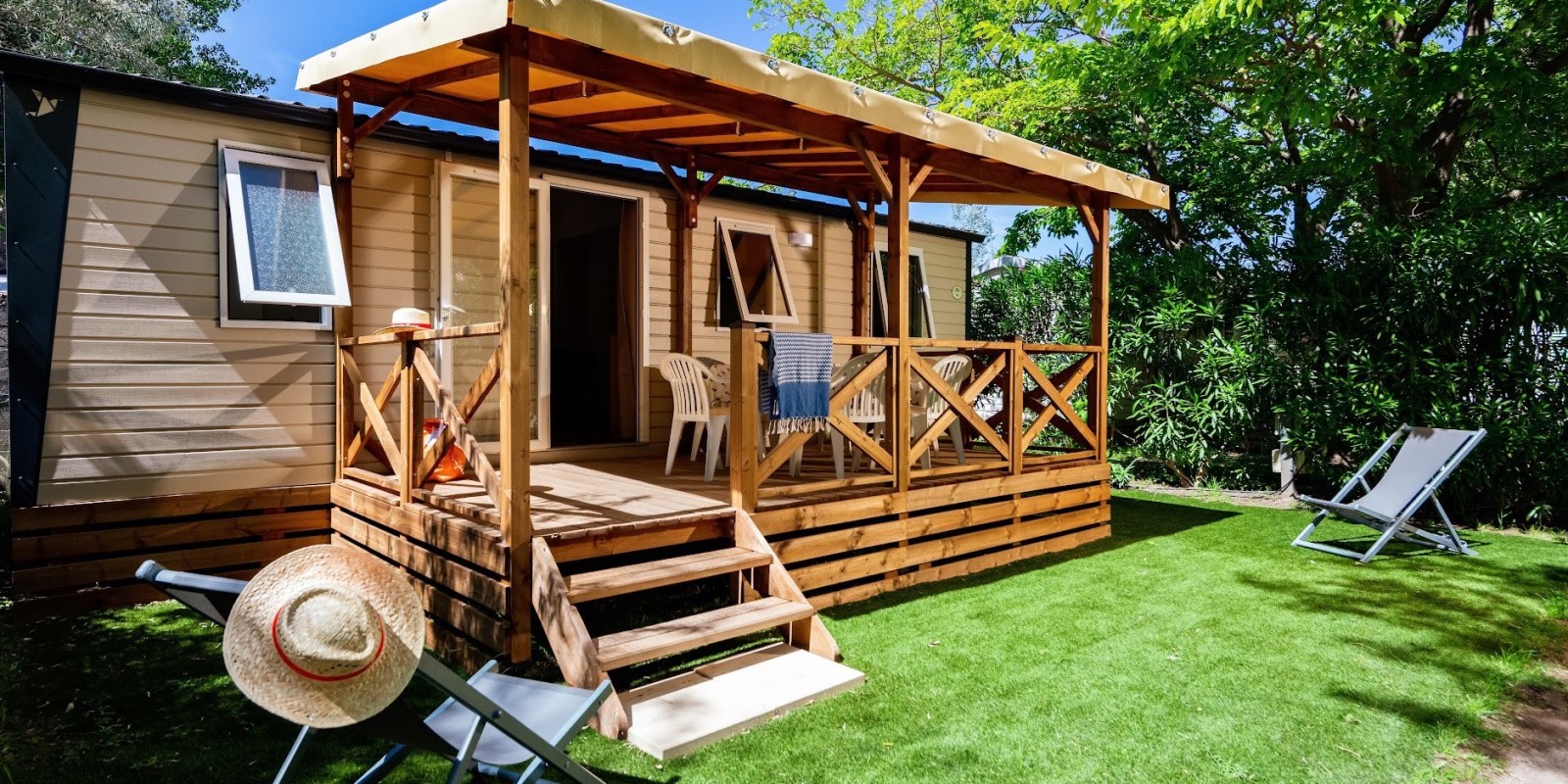 Mobil-Home Famille plus extérieur
