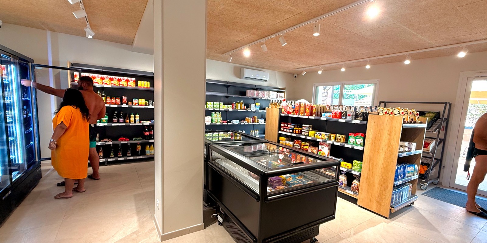 La nouvelle épicerie dispose d'un plus grand rayonnage