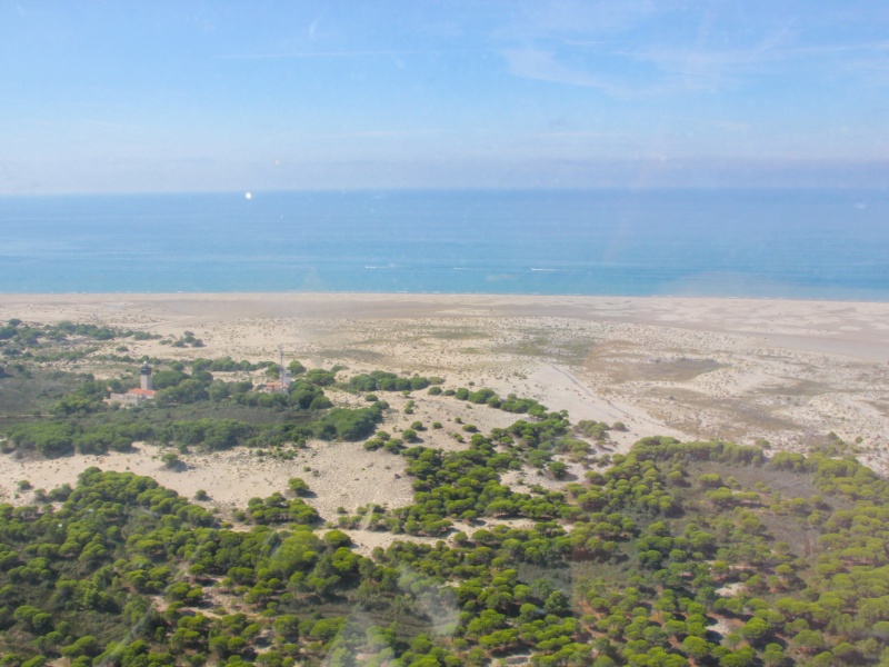La Plage de l'Espiguette vue du ciel, prise en hélicoptère