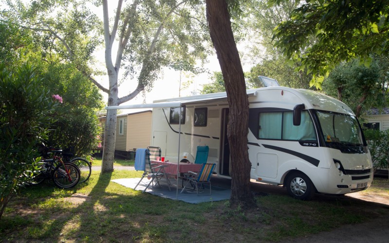Les emplacements camping-cars