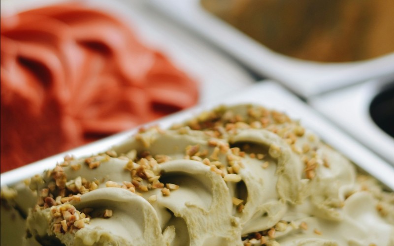 Glaces au restaurant du camping