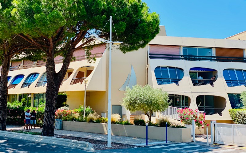 Résidence l'Escale Port à Port-Camargue, face à la plage nord