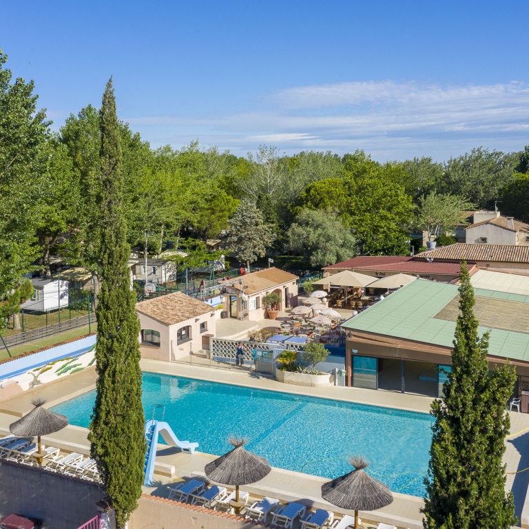 Plan du camping Abri de Camargue