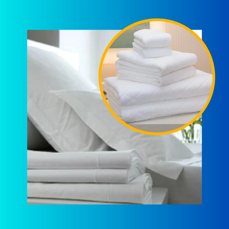Kit draps & Serviettes du camping Abri de Camargue