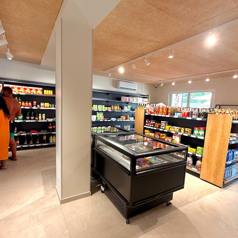 La nouvelle épicerie dispose d'un plus grand rayonnage
