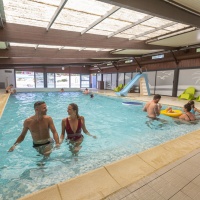 La piscine couverte est chauffée, pour le bonheur des tout-petits mais aussi des grands