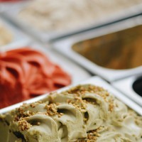 Glaces au restaurant du camping