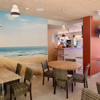 L'intérieur du nouveau restaurant vu sous un nouvel angle