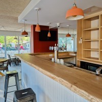 Refonte de l'intérieur du bar restaurant
